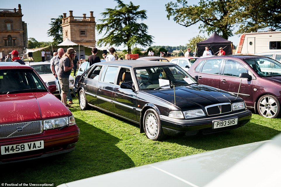 This stretch 1996 Rover 827 might just be one of the least cool limos in existence. Parked alongside it is a nineties 900 Series Volvo