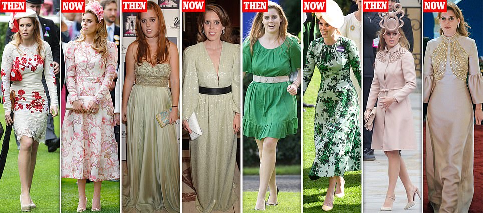 From pretzel to perfection: How Princess Beatrice (who turns 36 today) transformed her