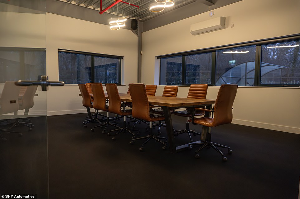 Those visiting during working hours also have access to a boardroom for meetings and a large space for corporate events