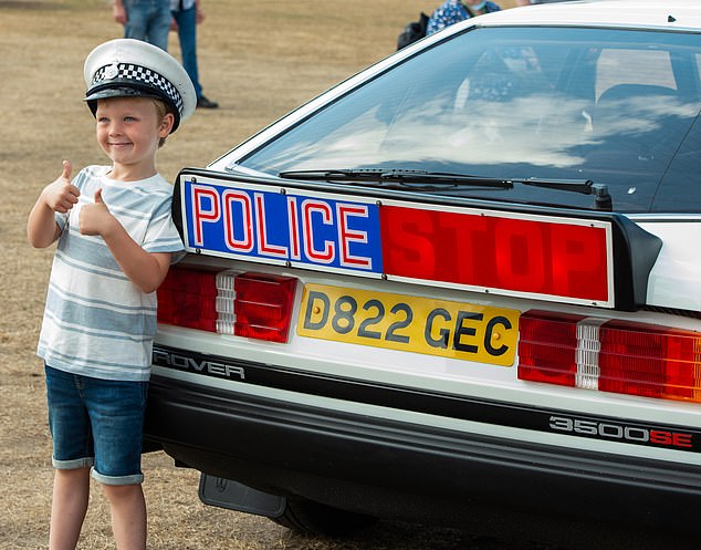 On the beat: The British Motor Show runs for four days from August 15 to 18