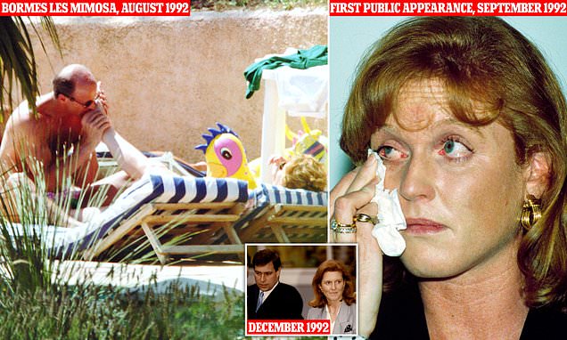 The inside story of Sarah Ferguson's 'toe sucking' scandal: ANDREW LOWNIE reveals pictures