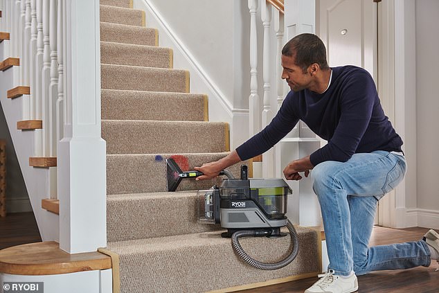 Whether you're tackling stairs, upholstery or the inside of your car, the Ryobi Swift Clean is set to be the hard-working tool you rely on every time your home needs a deep clean