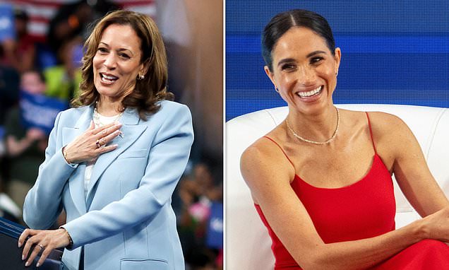 What Kamala Harris said about Meghan Markle amid speculation duchess could back Democrat