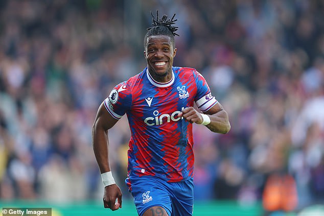 Wilfried Zaha battled fellow south London gem Ian Wright for top spot based on your votes