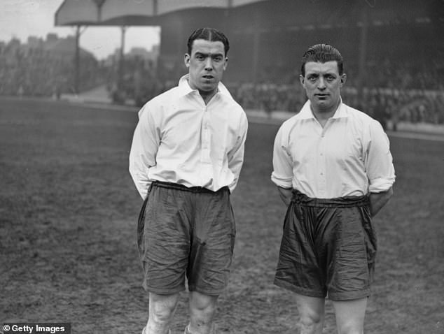 Dixie Dean (left) scored 60 goals in 39 games in the 1927-28 season - a record that will likely never be beaten