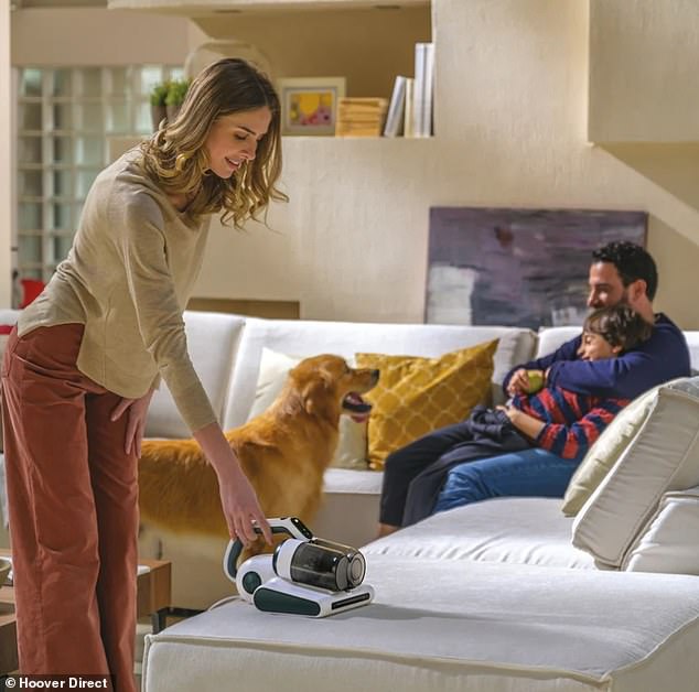 The Hoover 4-in-1 Corded Handheld UV Mattress Vacuum Cleaner has been hailed as 'grossly satisfying' by shoppers