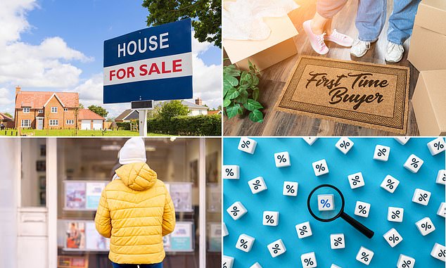 Getting on the ladder: Coming through the mortgage process with the best possible deal is essential to many first-time buyers given that interest rates remain high