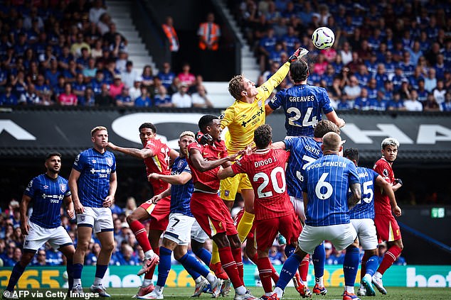 The Tractor Boys put in a good account of themselves but fell to a 2-0 defeat by the Reds