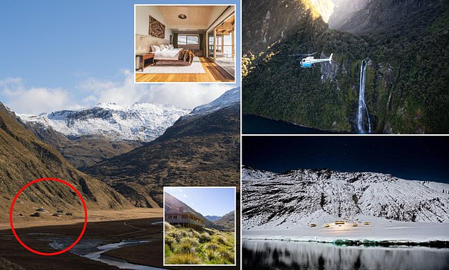 Inside the incredible luxury New Zealand lodge tucked away in a remote glacial valley that