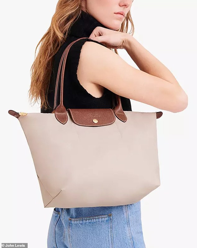 Dubbed the 'perfect all-purpose bag', the £110 Longchamp Le Pliage Bag is selling fast on John Lewis