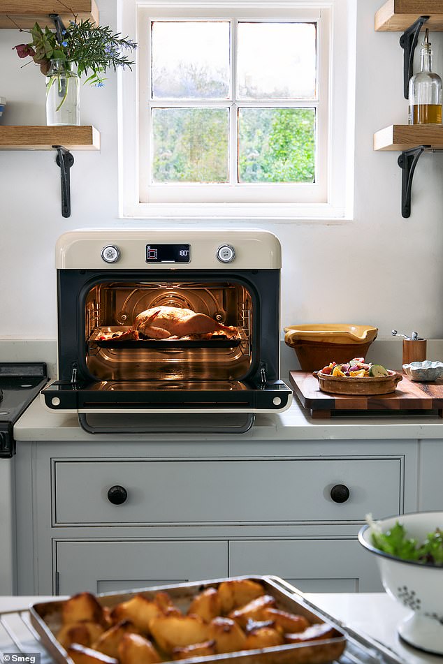 If you're looking to streamline your kitchen, then the Smeg 10-in-1 oven is the conveniently sized, countertop-worthy appliance that can air fry, bake, roast, grill, reheat, and defrost