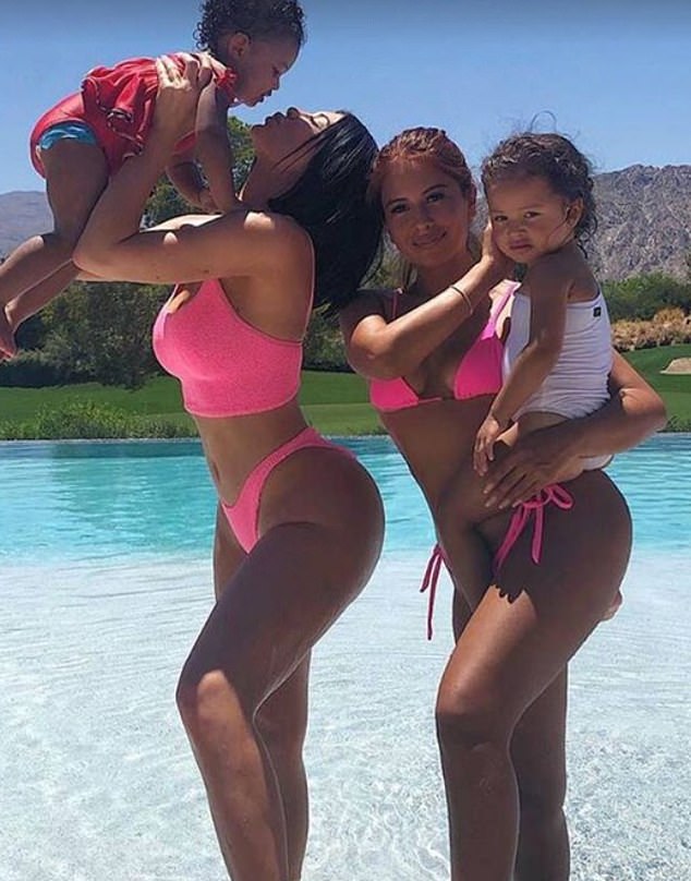 Despite being seven years older than Kylie, the pair hit it off bonding over their businesses, and growing closer as mothers - Yris' daughter Ayla is just one year older than Stormi