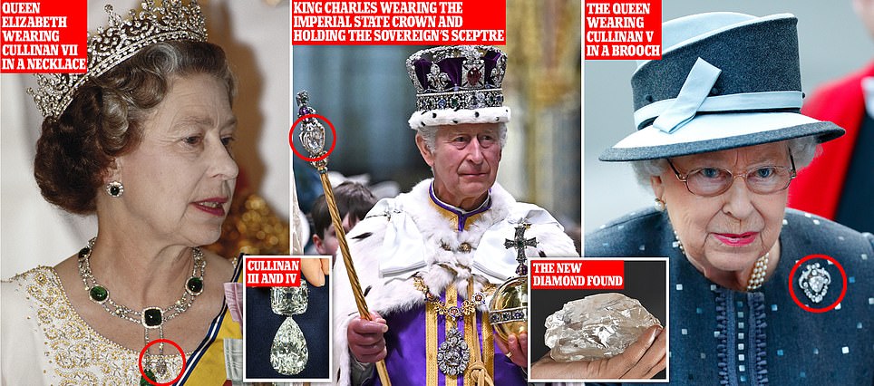 The treasures in the Crown Jewels cut from the world's largest diamond: After the second