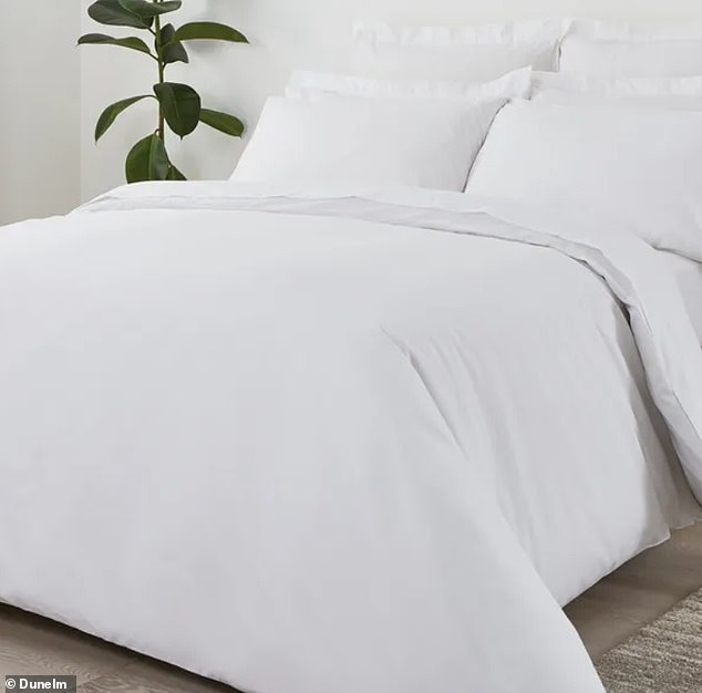 Time-pressed shoppers can save time and effort by switching to the Dunelm £16 Non Iron Plain Dye Duvet Cover that requires little to no ironing