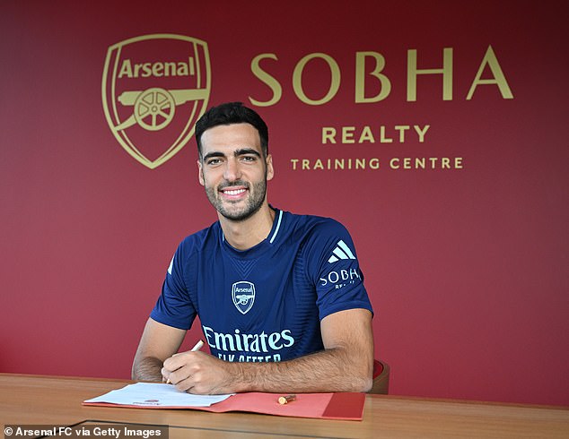 Arsenal's latest signing is Spanish midfielder Mikel Merino who arrived from Real Sociedad