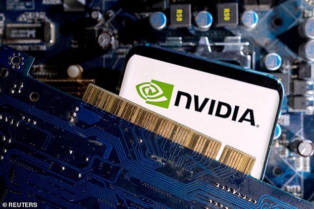 Domination: Chip maker Nvidia's recent share price fall also took down the S&P 500 index