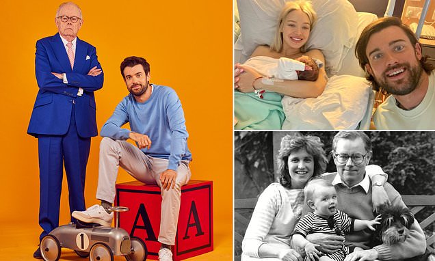 Dad sellotaped me to my nappy! New father Jack Whitehall reveals his hilarious parenting