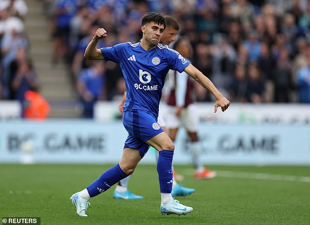 Facundo Buonanotte scored his first goal for Leicester but his side were unable to draw level