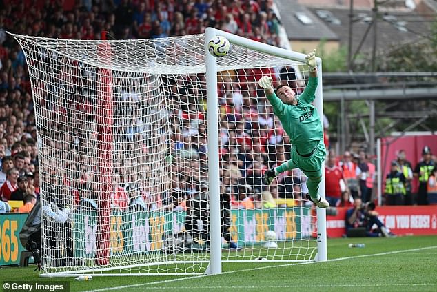 Wolves' summer signing Sam Johnstone made a pair of vital saves to keep his side in the game