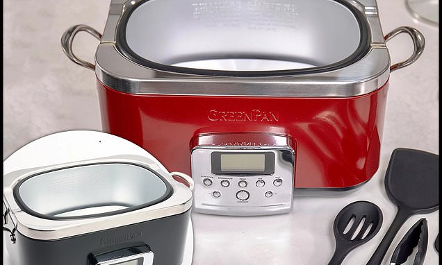 This 5-star rated GreenPan slow cooker is on sale for over $100 off right now (and you can