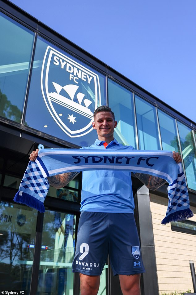 Klimala has now signed for Sydney FC after his transfer to Belgium club Standard Liège