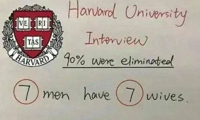 The 'Harvard University' brainteaser that 90% of people fail - can YOU solve it?