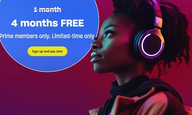 Get a four-month trial of Amazon Music Unlimited for FREE - plus, non-Prime members can