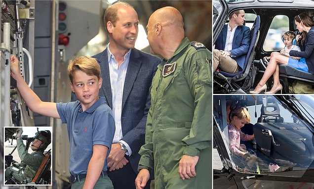 Prince George is 'already learning to fly at the age of just 11 - after loving his