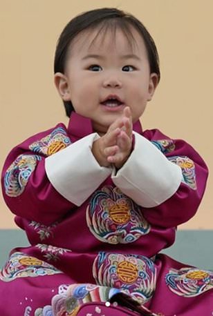 Queen Jetsun Pema of Bhutan shares adorable photographs of baby daughter to mark religious