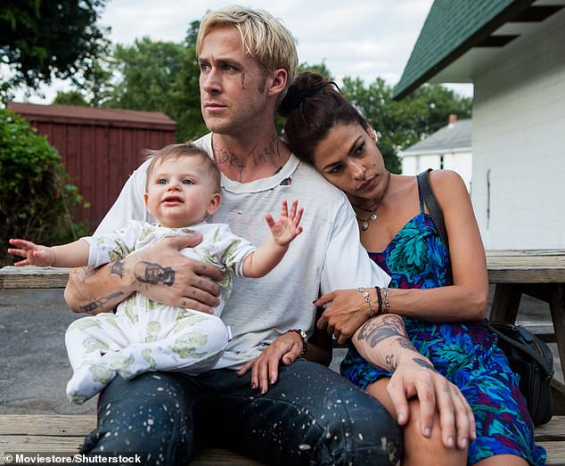 The Hollywood couple fell in love while acting together in the 2012 movie, The Place Beyond The Pines (pictured)