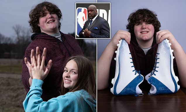 Mom of Michigan teen with world's biggest feet reveals staggering cost of his shoes