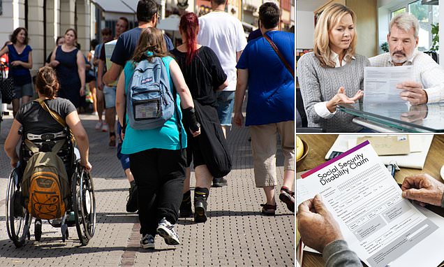 Soft touch Britain: Now one in 10 working age Britons are claiming disability benefits as