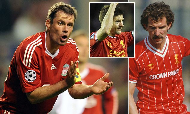 Jamie Carragher names his all-time Liverpool XI, with only two former team-mates and two