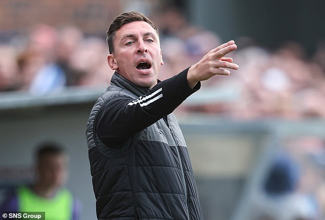 Brown is currently in charge at Ayr United, who he has led to the top of the Championship