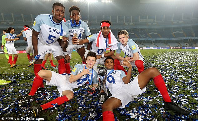 He had been part of England Under-17 World Cup winning side under Cooper in 2017