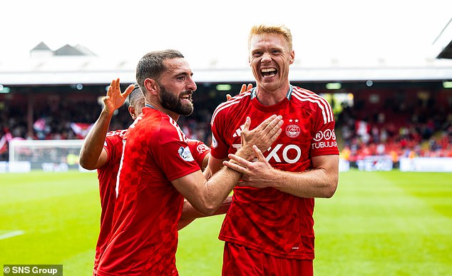 The combination of Graeme Shinnie and Sivert Heltne Nilsen has been a big hit in midfield