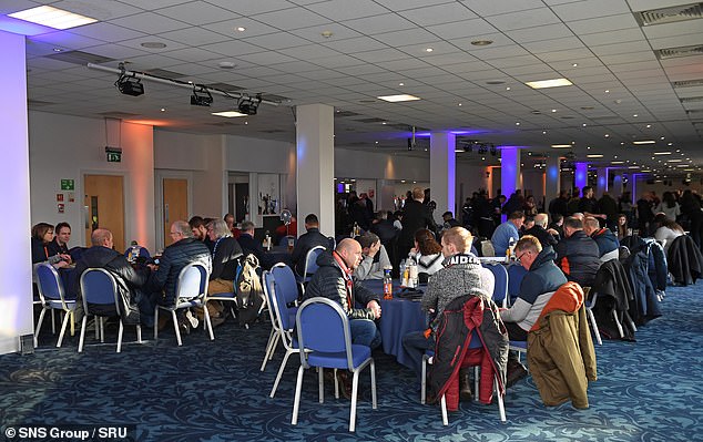 Both football and rugby clubs can have alcohol served in hospitality suites