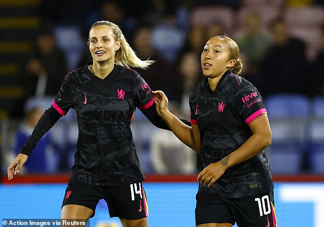 Chelsea winger Lauren James got on the scoresheet in the Blues' seven-goal demolition