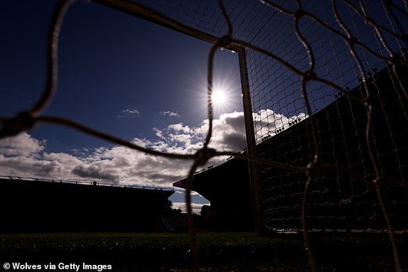 WOLVERHAMPTON, ENGLAND - SEPTEMBER 28: General view inside the stadium ahead of the Premier League match between Wolverhampton Wanderers FC and Liverpool FC at Molineux on September 28, 2024 in Wolverhampton, England. (Photo by Jack Thomas - WWFC/Wolves via Getty Images)