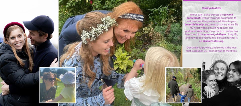 Sarah Ferguson breaks her silence as pregnant Princess Beatrice announces she's expecting