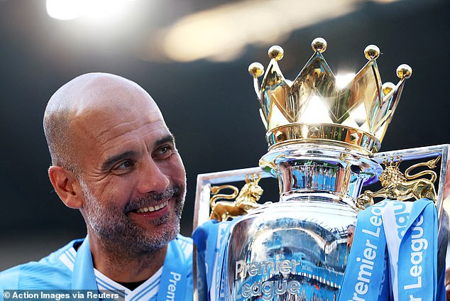 Guardiola has guided City to much silverware since being appointed as manager in 2016