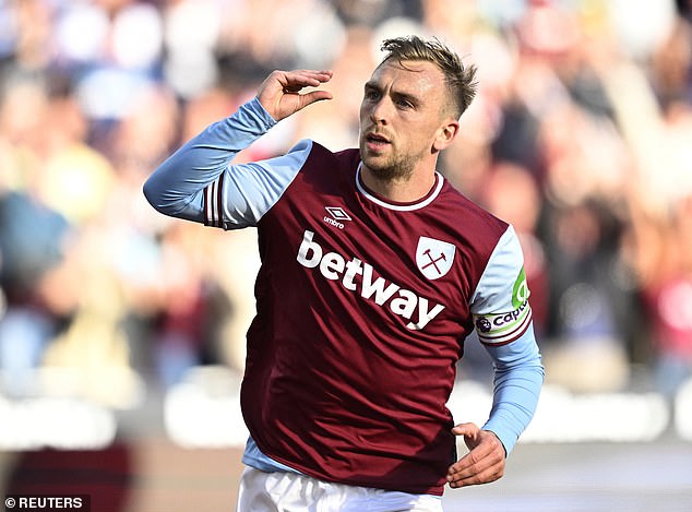 Hammers captain Jarrod Bowen put daylight between the teams with a 49th minute strike