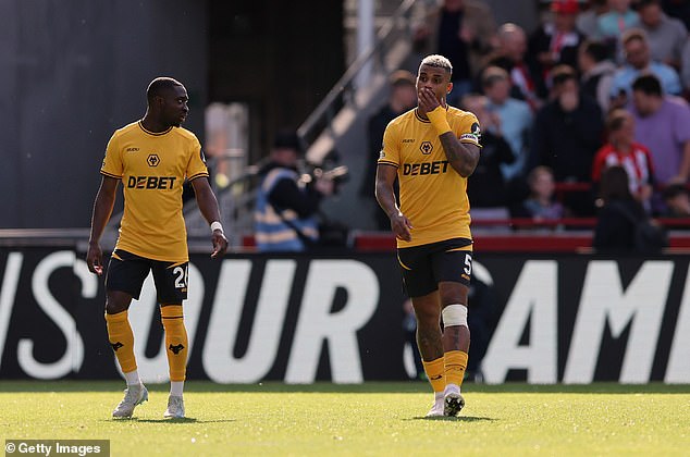 The loss to the Bees ensured Wolves will go into the international break without a win