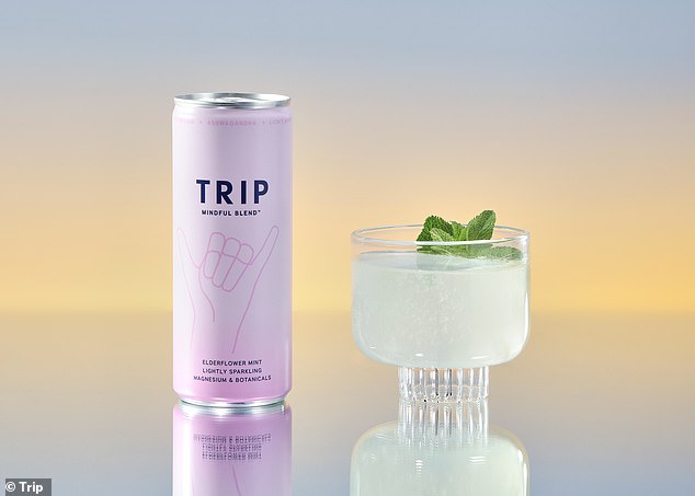 Notably top-sellers on Amazon and sold in packs of 12, 24 for 48, TRIP Mindful Blends are alcohol-free, gluten-free, vegan and low in calories