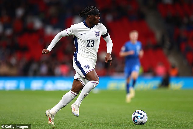 Madueke made his England debut in a 2-0 win over Finland at Wembley dueing September