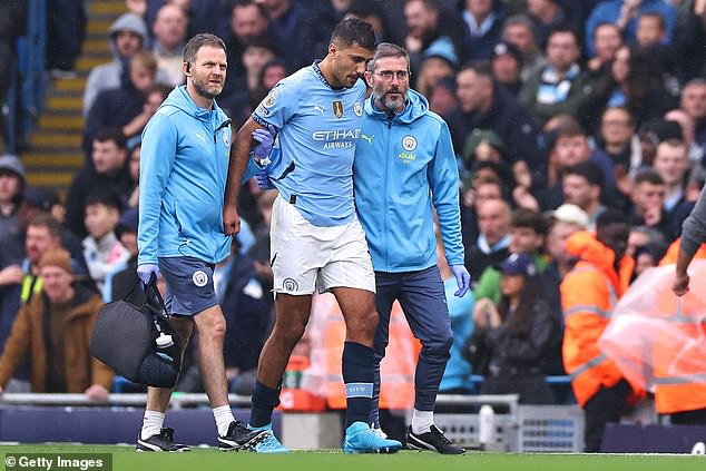 The absence of Rodri for the rest of the season has put a damepner on Man City's strong start