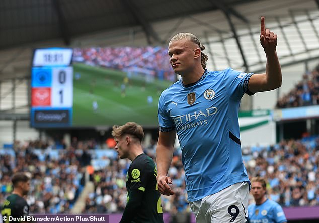 Erling Haaland is as deadly as ever having scored 10 Premier League goals already this season