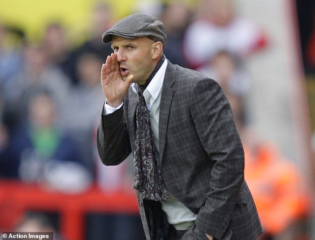 Paul Tisdale cut quite a dash on the sidelines in his time as a manager