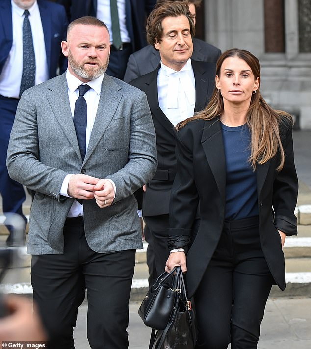 The Vardys¿ visit to the Middle East comes after Mrs Vardy lost the latest round of her marathon ¿Wagatha Christie¿ legal case against Coleen Rooney (right)