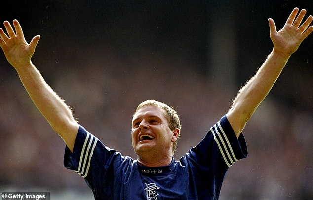 He returned to British football in 1995 and enjoyed a successful three year spell at Rangers